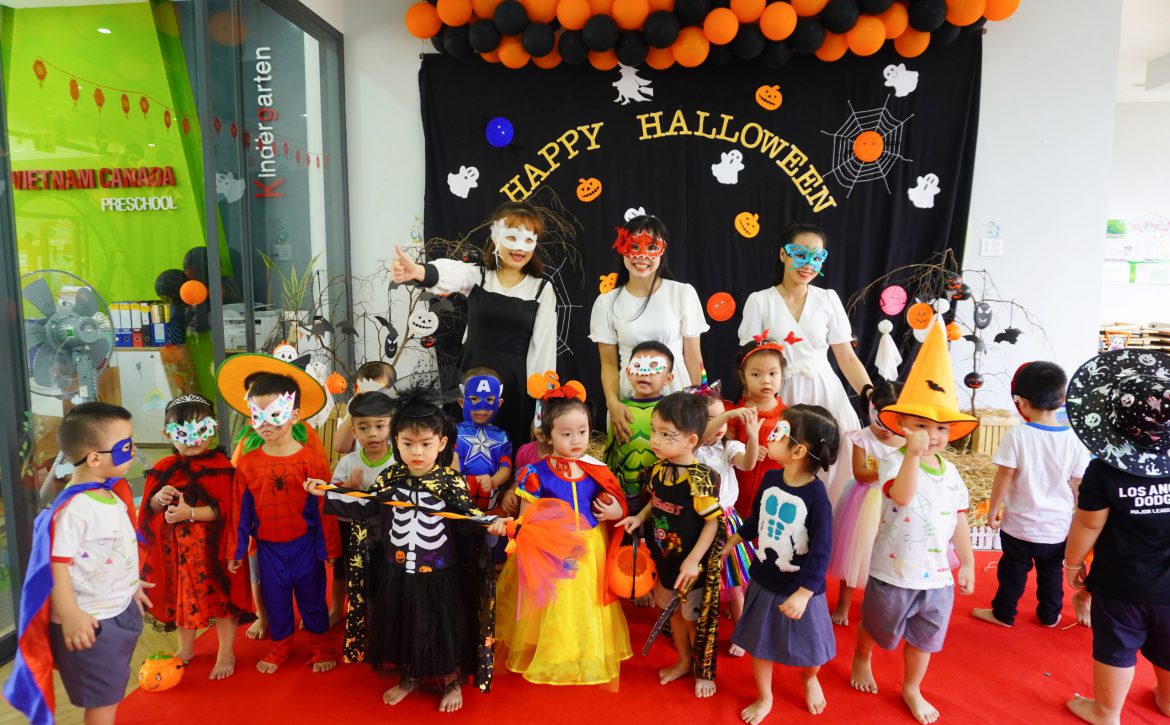 Halloween tại trường mầm non tốt nhất ở Thủ Đức